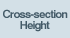 Cross-section Height